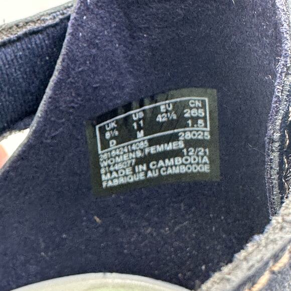 Clarks Roseville Step Flats Round Toe Closed Toe Leather Navy Womens Size US 11M - Picture 8 of 9